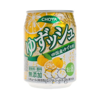 CHOYA 蝶矢 梅酒梳打-柚子味